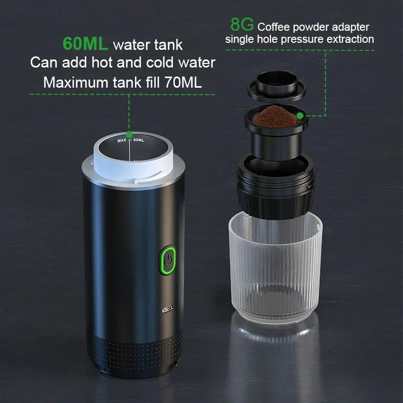 Wireless Portable Espresso Machine